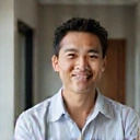 Portrait of a smiling man, Budi